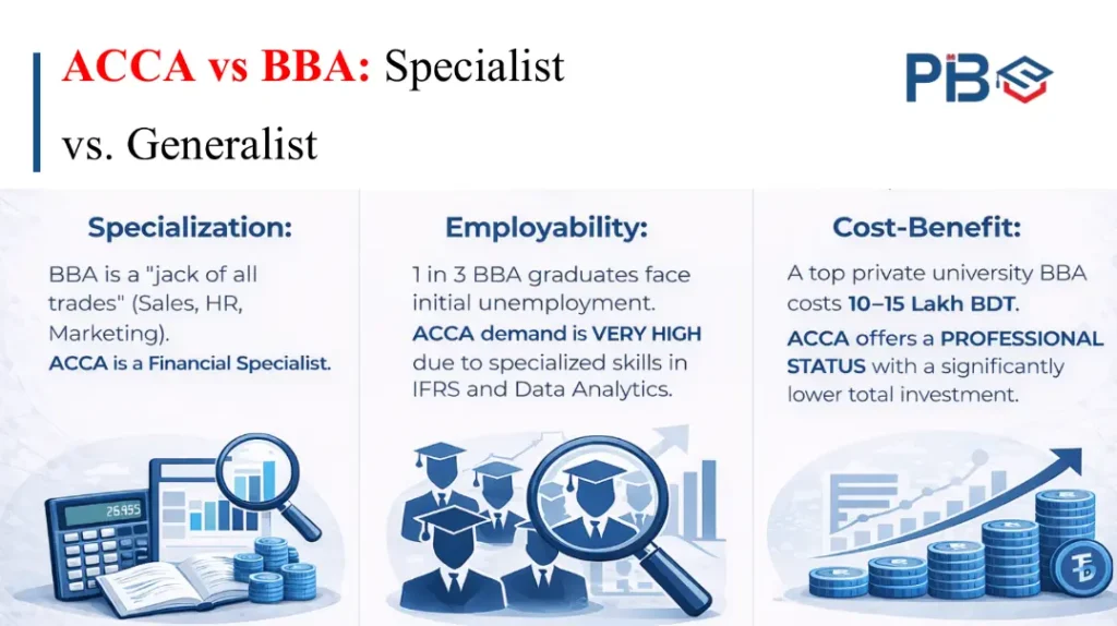 differences between ACCA vs BBA