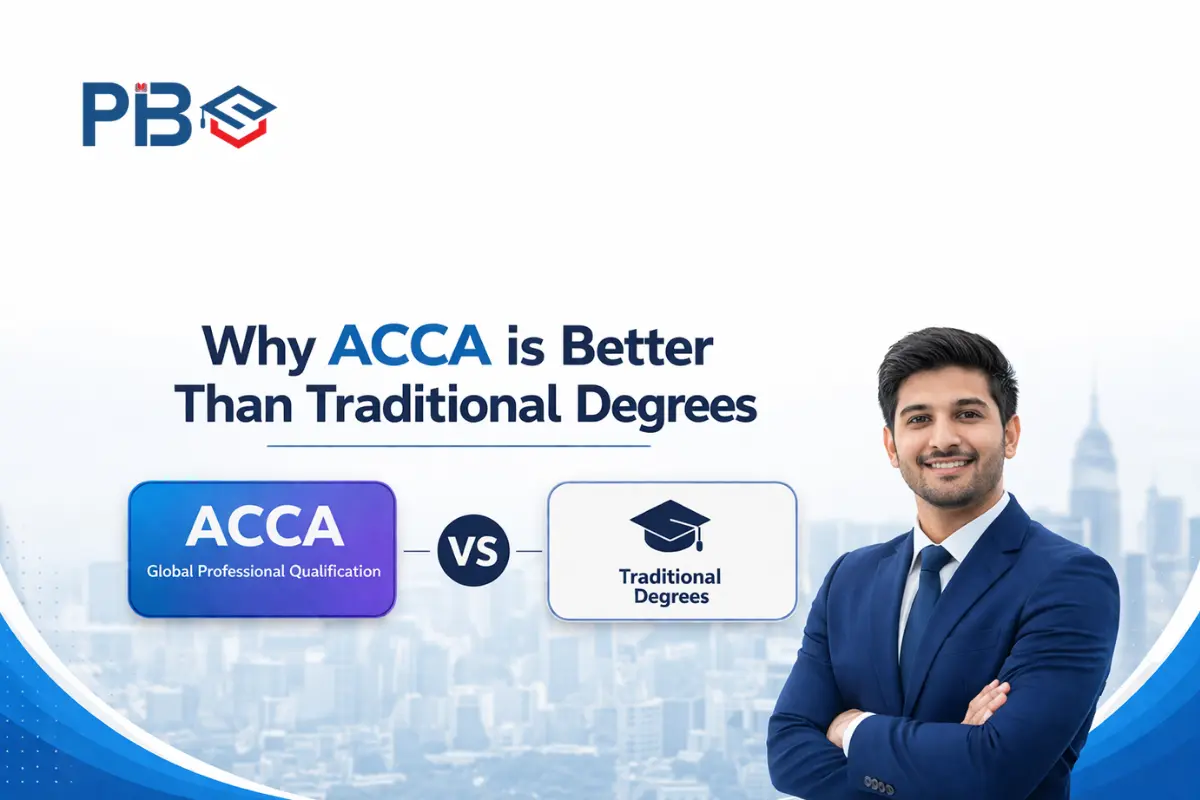 why ACCA is better than traditional degrees