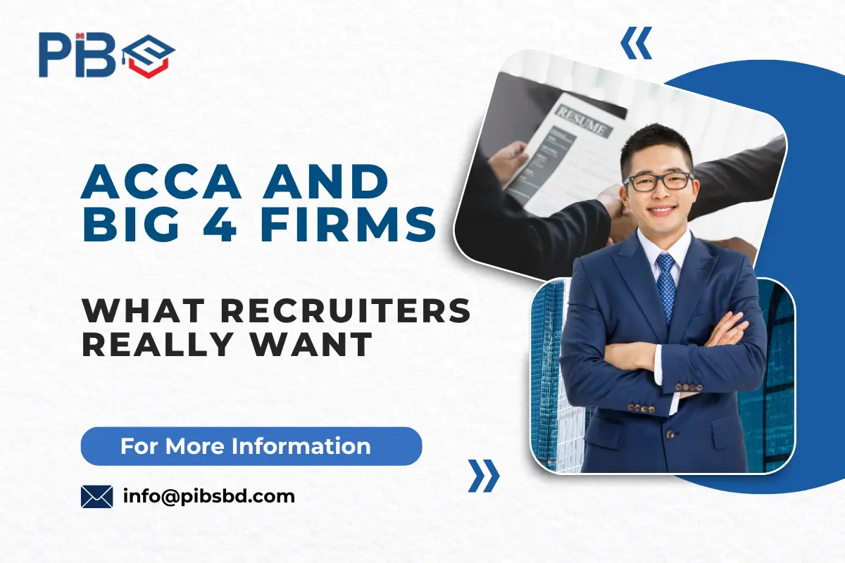 ACCA and Big 4 Firms